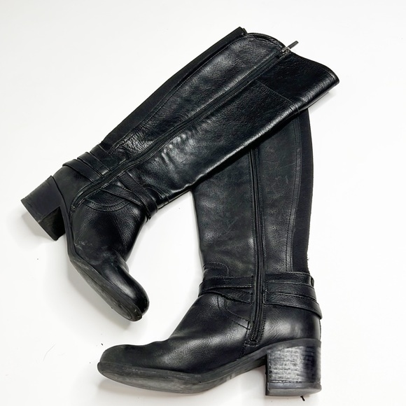 Marc Fisher Black Knee High Boots - Picture 3 of 12